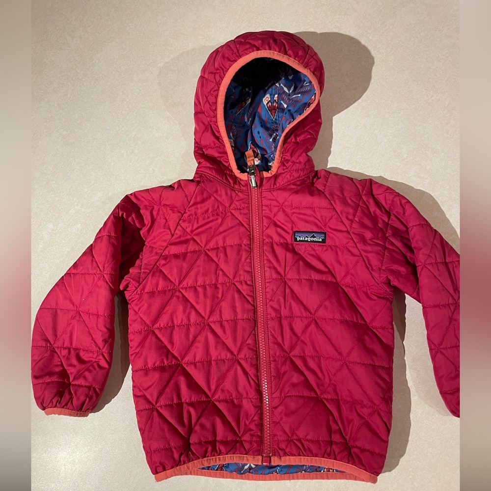 Reversible Patagonia Puff Ball Jacket